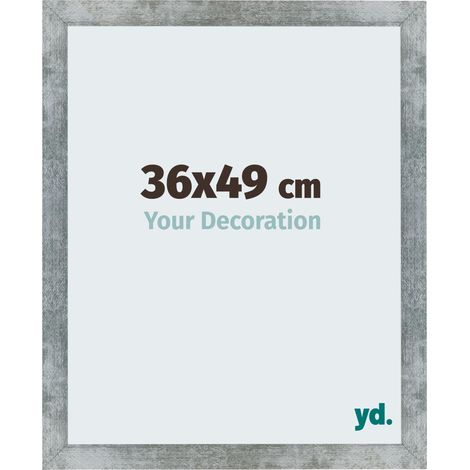 yd. - Cadre photo 36x49 - Fer Patine - MDF - Mura