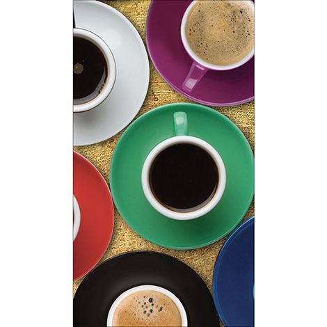 Sticker réfrigérateur et lave vaisselle, pause café moment détente plaisir quotidien déco, 180 cm X 100 cm (1/4)