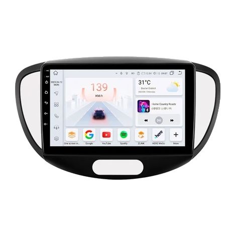 Lecteur vidéo multimédia, Android 12, GPS intégré, S8-8G 128G-8cores-4G (1/2)