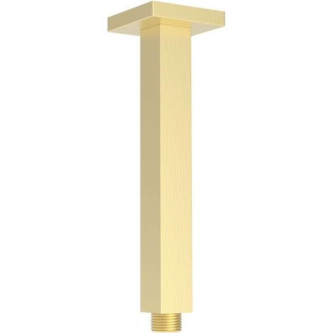 Sapho - Braccio doccia a soffitto, 20 cm, oro opaco 1205-07GB (1/2)