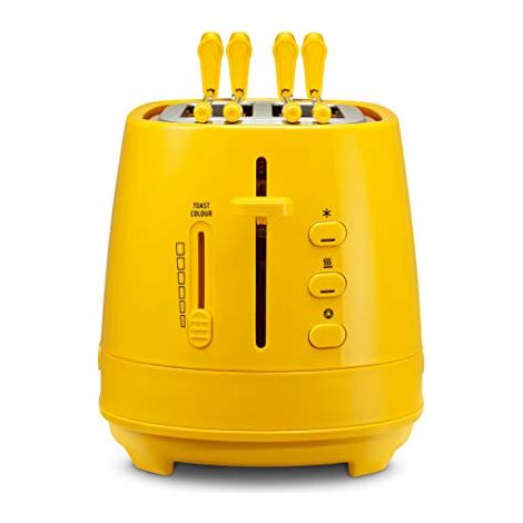 Tostadora DeLonghi CTLAP2203.Y 2 Rebanadas Amarilla 550 W