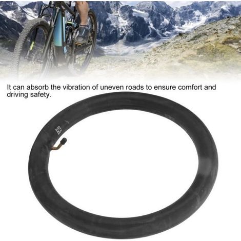 Chambre à air de vélo électrique 16x2.125 en caoutchouc butyle avec valve coudée, pièce de remplacement pour vélo électrique 16 pouces (1/4)