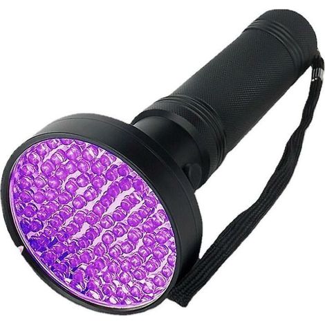 Lampe Torche UV LED Lumière Noire Détecteur de Taches d'Urine pour Animaux de Compagnie 100 Noir (1/4)