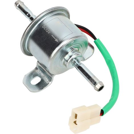 Pompe à carburant électrique en acier allié 129612-52100 pour moteurs John Deere 430, 655, 755, 756, 855, 856, 332, 790, 2020 et 2030 (pièces détachées, 12 V CC) (1/5)