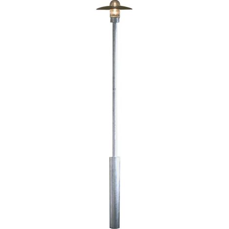 Konstsmide Modena Lampadaire de voie extérieure moderne en acier galvanisé, IP44 (1/3)