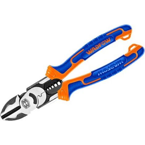 Alicate Corte Diagonal Multifuncional 4 en 1 WADFOW 7.5" Cr-V, Ahorro de Energía 30%