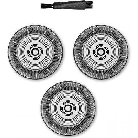 Tête de Rasoir - Compatible avec Philips S1000 S3000 S5000 S546X SW3700 - Système Rotatif 360° - Acier Haute Performance - 3 Pièces (1/5)