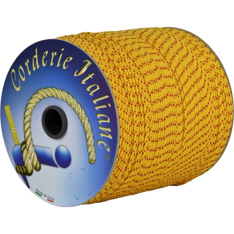Corderie Italiane 006074953 Cordino edilizia extra giallo 1 mm - 50 mt (1/2)