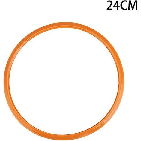 Joint d'étanchéité en caoutchouc silicone haute température, compatible avec les autocuiseurs en aluminium de 18/20/22/24/26/28/30/32/34/36 cm (1/5)
