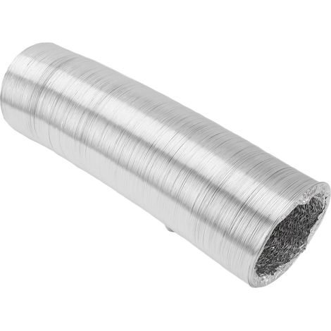 Tuyau de ventilation flexible de 15 cm (6 po) à 4 couches en aluminium pour sécheuse, pour la ventilation CVC, 5 m/16 pi (1/5)