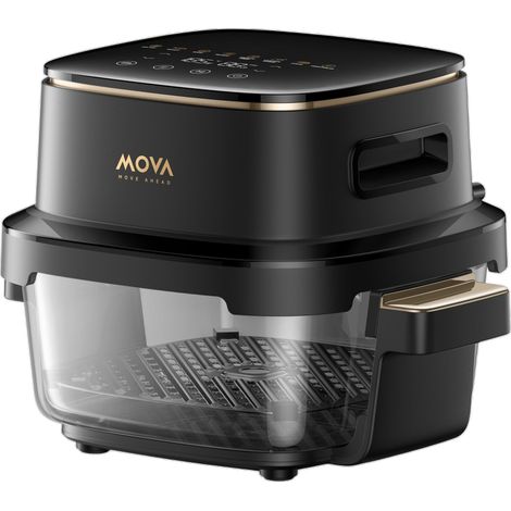 Friteuse sans graisse mova aeroglass af20 pro 1700 W 4 L (1/5)