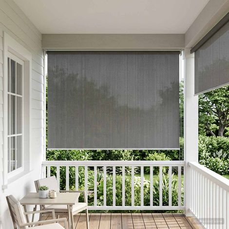 vidaXL Persiana enrollable exterior con bloqueo del 90% de rayos UV (1/5)