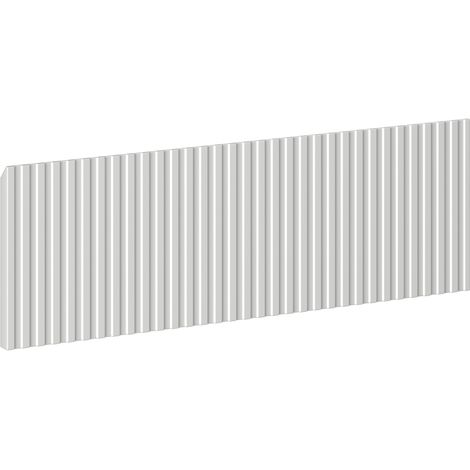 Mexen Rivel façade avant rainurée pour meuble de salle de bain 70 x 20 cm, gris mat - 91A20-0700-235-1-62 (1/2)