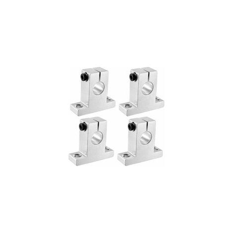 4 tiges de guidage sur rail pour guidage linéaire SK12 pour arbre de 12 mm de diamètre (1/3)