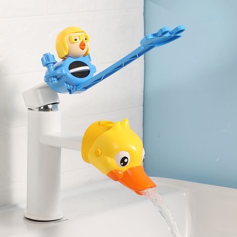 Wasserhahnverlängerung, Kinderhandwaschbecken, Wasserführungsarmatur (1/4)