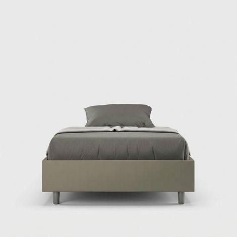 Französisches Bett Sommier mit Stauraum 120x200 Azelia P1 - Braun (1/5)