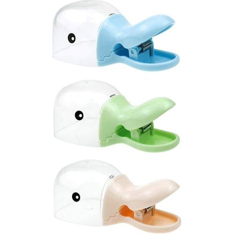 Lot de 3 cuillères à nourriture pour animaux, 2 en 1 avec pince de fermeture de sac, pour chien et chat, adaptée à nourriture sèche (1/5)