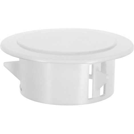 Cache Trou Meuble en Abs Blanc pour Air Conditionné Installation Facile et Design Attrayant, pour Couverture Trou Mural Climatisation en Intérieur (1/5)