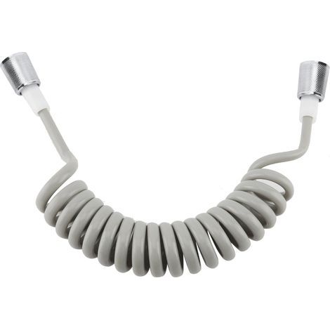 Flexibler ABS-Duschschlauch mit Feder für Sanitärinstallationen, Toilette, Bidet, Spritzpistole, Badezimmer (1/5)