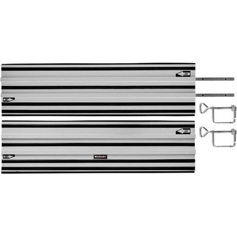 Einhell 4502118 Binari guida 1000 mm in alluminio 2 Pz. (1/4)