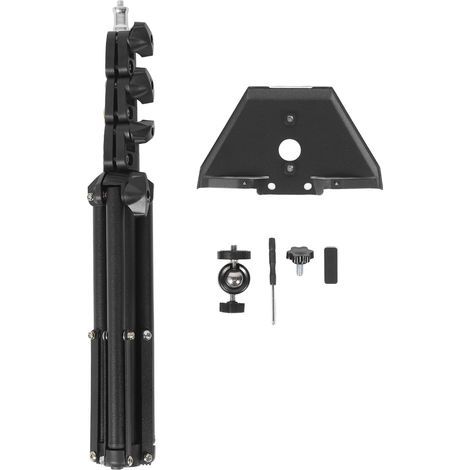 Kit de support d'antenne pour trépied Satellite rectangulaire, pour Mini toit de Camping RV, cour de voyage avec adaptateur de tuyau. (1/5)