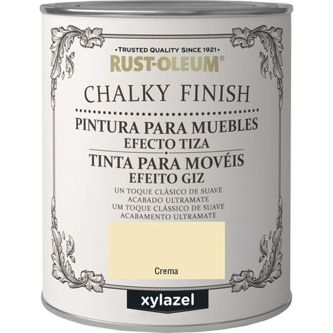 Peinture meuble bruguer effet craie crème 750 ml (1/2)