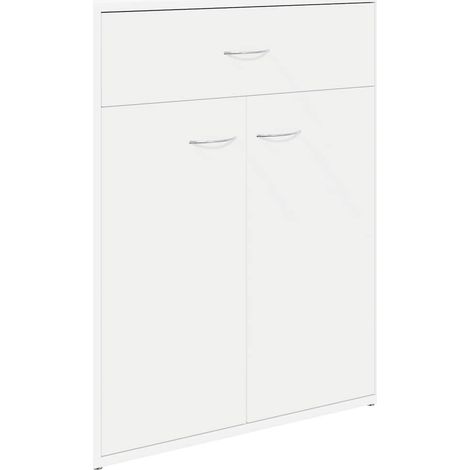 Sideboard/Anrichte/Buffet Weiß 60x30x75 cm Holzwerkstoff LXWW650865 (1/5)