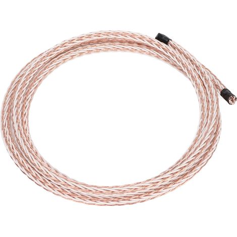 Câble RCA OCC Cuivre 16 conducteurs, fil nu haute fidélité pour enceinte amplificateur CD, 2 mètres (1/5)