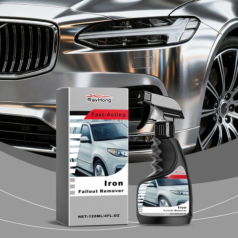 Rostentferner-Spray – Löst Rost, hellt den Lack auf, schützt vor Oxidation und pflegt das Metall im Auto. 120 ml -- DE (1/5)