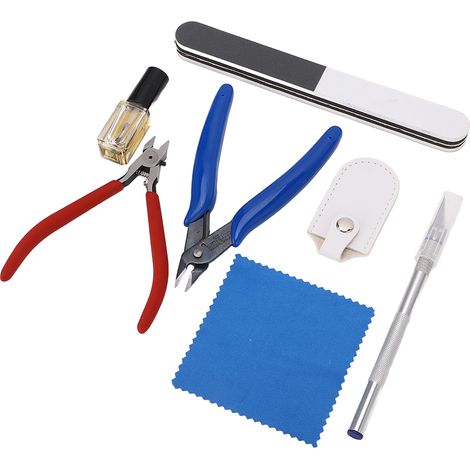 Pince de réparation de maquettes, poignée ergonomique, lame simple pour jouets, pour l'entretien (1/5)