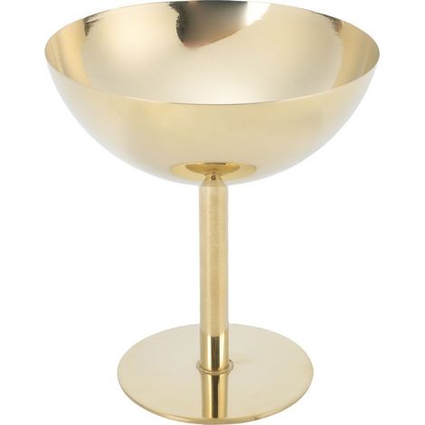 Dessertbecher aus Edelstahl mit Goldfinish für Eiscreme, Joghurt, Obstsalat und Pudding, leicht zu reinigen und multifunktional (1/5)