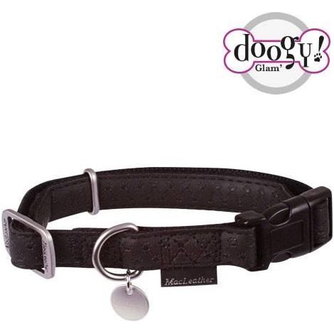 Collier réglable Mac Leather noir Taille : T3