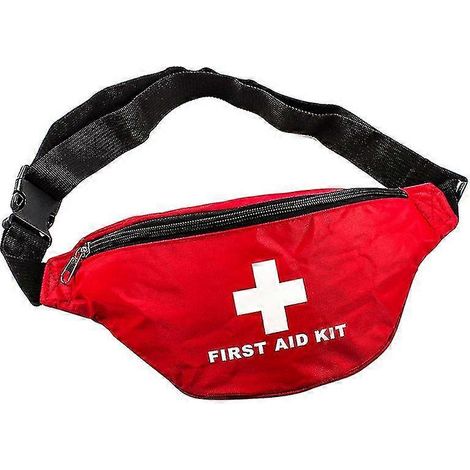 Une trousse de premiers secours portable à la taille, un kit d'urgence étanche adapté à une utilisation en extérieur. (1/5)