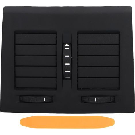 Rejilla de ventilación trasera del aire acondicionado del coche 1ZD819203, color negro, para modelos de 2004 a 2013. (1/5)