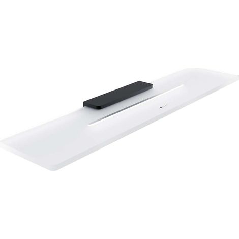 Nimco Maya - Mensola, lunghezza 50 cm, nero opaco MAC X450-90 (1/3)