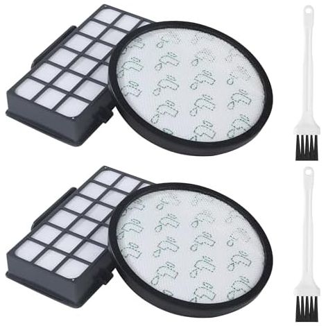 2Lot Filtres pour Rowenta X-Trem Power Cyclonic RO69xx RO72xx,Filtre de Rechange Accessoires ZR006001,Filtre Aspirateur pour Rowenta Silence Force Cyclonic RO6962 RO6963 RO6971 RO6984 (1/5)