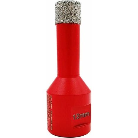 Forets Diamant 12mm Trépans de Forage avec Filetage M14 pour Perçage à sec en Porcelaine Carrelage Granit Marbre
