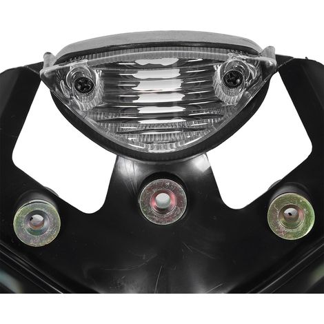 Motorradscheinwerferabdeckung für Honda CBR 600RR 2003-2006 (weiß) (übergroß) (1/5)