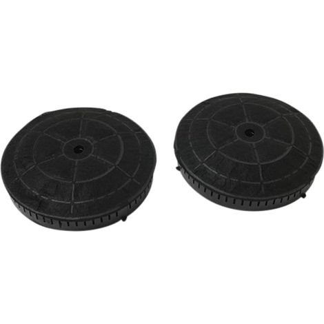 Lot de 2 Filtre à charbon, Longue durée, Pour hotte aspirante