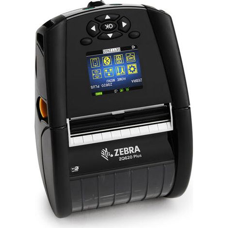 Impresora móvil de etiquetas térmica directa Zebra ZQ620 Plus de 3 pulgadas y 203 ppp (1/4)