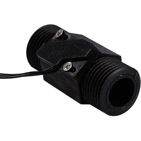 Interrupteur de débit monobloc en plastique, capteur d'eau vertical/horizontal, magnétique, 220 V CA (1/5)