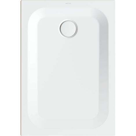 Plato de ducha rectangular BetteUltra con soporte mínimo de