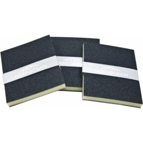 Esponja Pintor Abrasiva 125X98X12Mm 2Caras Grano Grueso Saint-Gobain