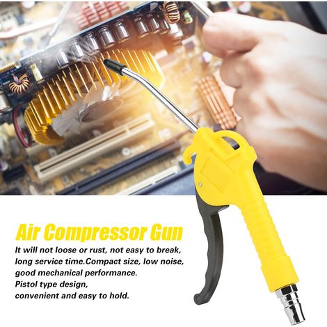 Pistolet à air comprimé, outil de nettoyage pneumatique de type pistolet (1/5)