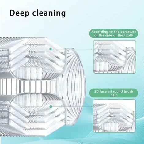 têtes de brosse de rechange, têtes de brosse de rechange en forme de U pour brosses à dents électriques, têtes de brosse de rechange en silicone pour brosses à dents automatiques, accessoires pour bro