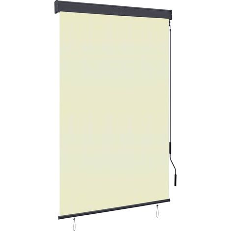 Tenda a Rullo per Esterni 120x250 cm Crema vidaXL (1/5)