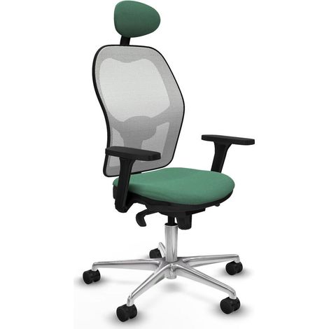 Piqueras y Crespo Jorquera Silla de oficina verde esmeralda (1/3)