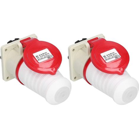 connecteurs industriels 380 V–415 V 16 A, connecteurs circulaires robustes de qualité industrielle pour applications industrielles