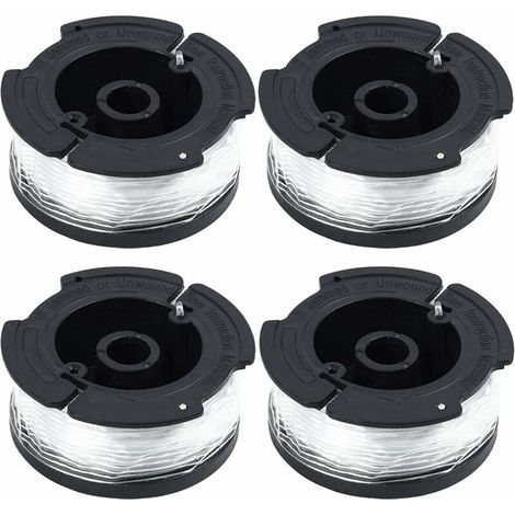 Stück Universal 6 mm x 9,15 m Rasentrimmer Freischneider Robuster Rundkopf Rasenmäher Gartenarbeit FLITI (1/4)