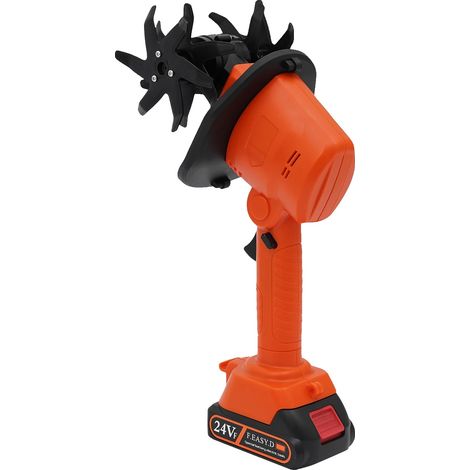 Mini motoculteur électrique, léger, sans fil, Orange (1/2)